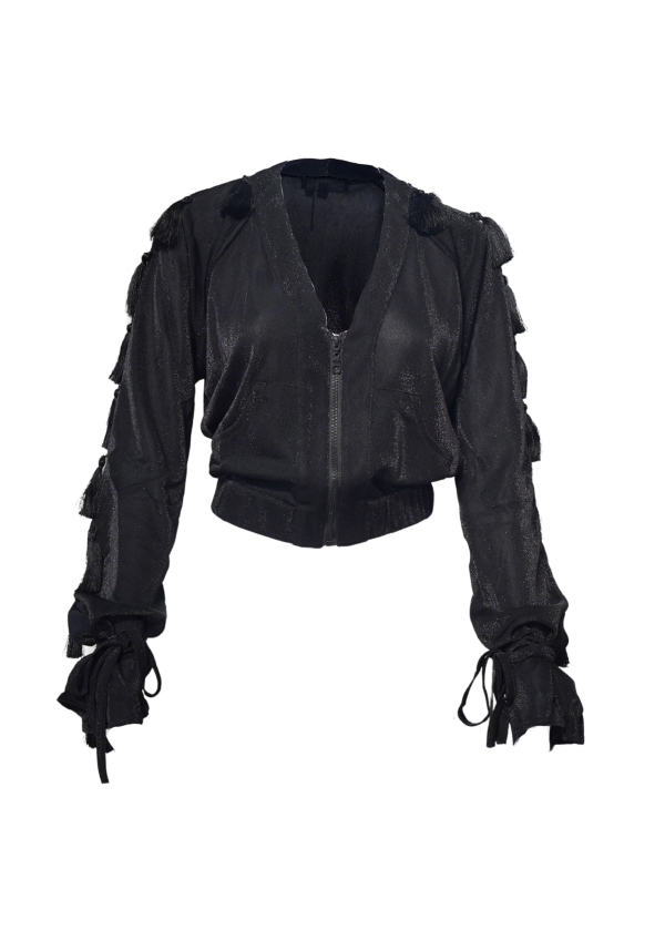 Tassel Jacket - Black